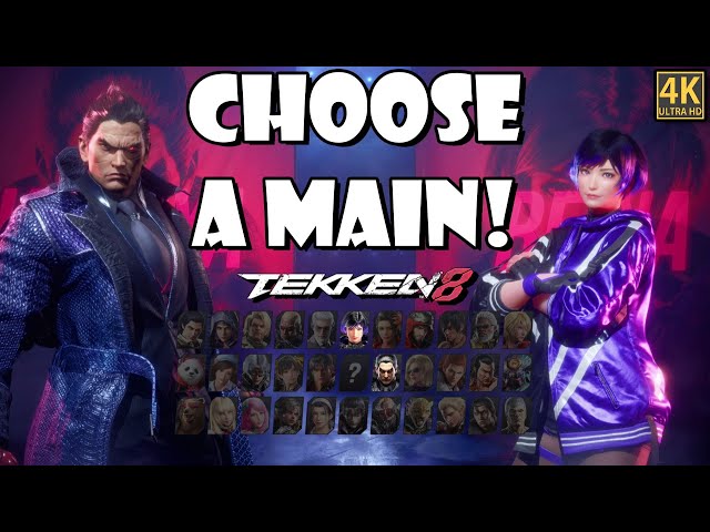 Tekken 8 - How to Choose your Main Character!