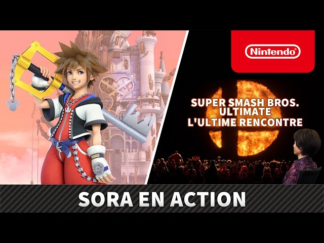 Super Smash Bros. Ultimate – Sora en action (Nintendo Switch)