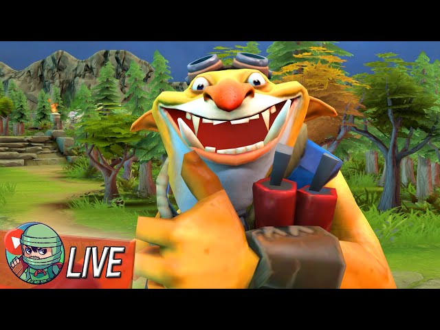 Learning How To Techies Again - DotA 2 Live