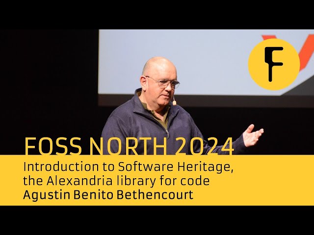 Introduction to Software Heritage, the Alexandria library for code - Agustin Benito Bethencourt