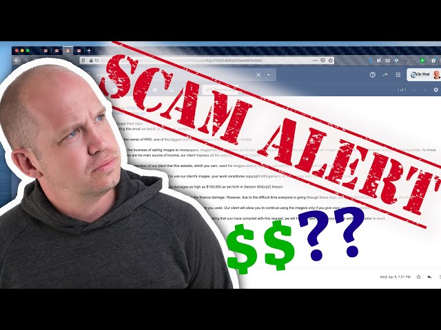 How to Spot a a Scam Email (and what to do about it when you do!)