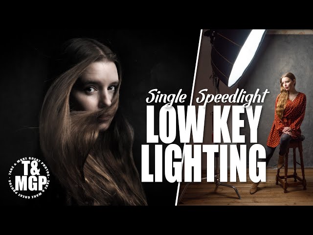 Single Speedlight Low Key Portraits | Take and Make Great Photography with Gavin Hoey