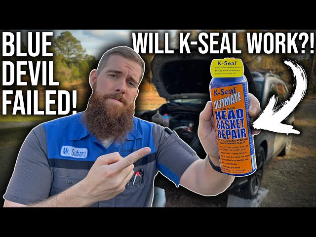Blue Devil Failed! You Recommended K-Seal, Will It Work & Seal The Forester's Head Gasket Leak?!