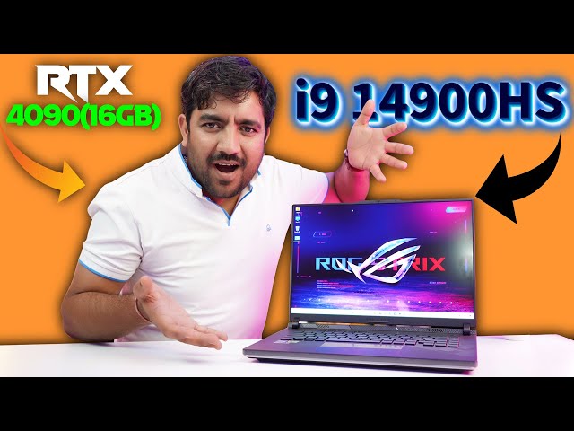 ASUS ROG Strix Scar 16 Unboxing & Review⚡Most Powerful Gaming Laptop in 2024🔥[Hindi]