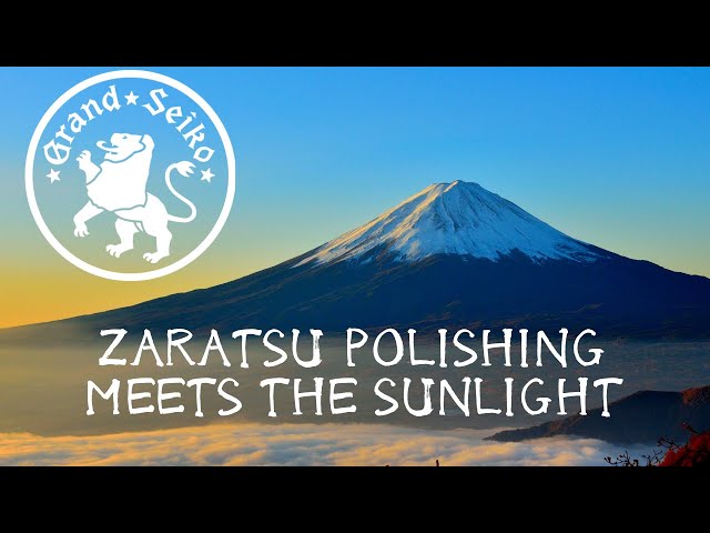 Zaratsu Polishing Meets the Sunlight