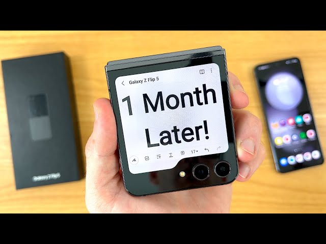 Samsung Galaxy Z Flip 5 Review - 1 Month Later!