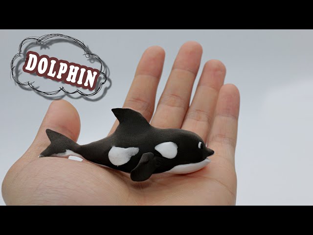 Dolphin | A Simple Tutorial To Make From Clay
