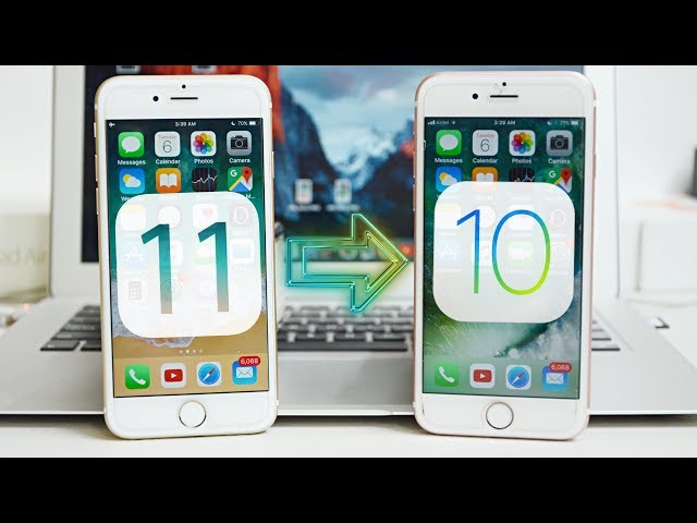 How To Downgrade iOS 11 to iOS 10 without Losing Data!