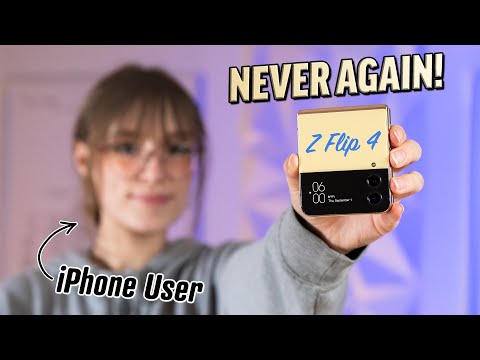 Z Flip 4 Honest Review after 1 week: Better than iPhone?