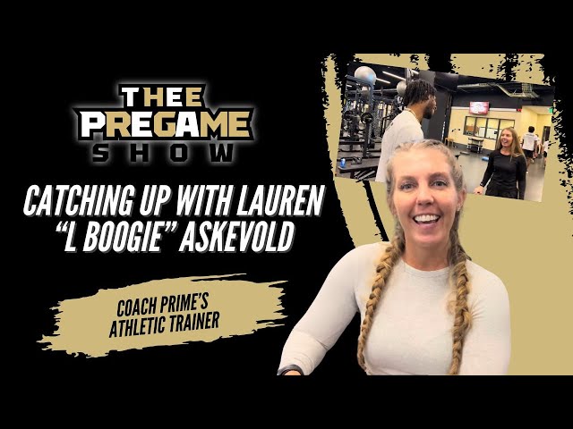 Catching Up With Lauren “L Boogie” Askevold - Coach Prime’s Athletic Trainer
