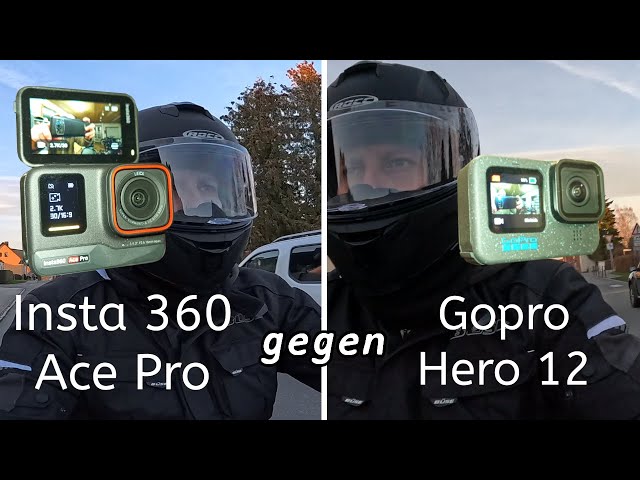 Insta360 Ace Pro Actionkamera, der neue "Platzhirsch"!? Vergleich mit Gopro Hero12 #Insta360AcePro
