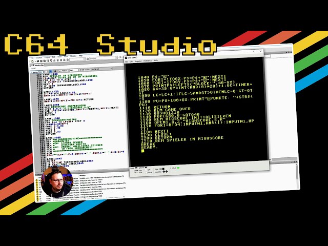 Programmieren im C64 Studio: etwas buggy, aber spaßig!