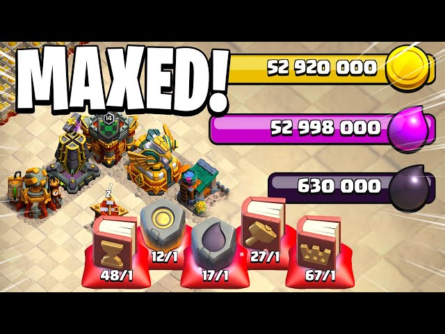 Maxing the April Update in Clash of Clans!