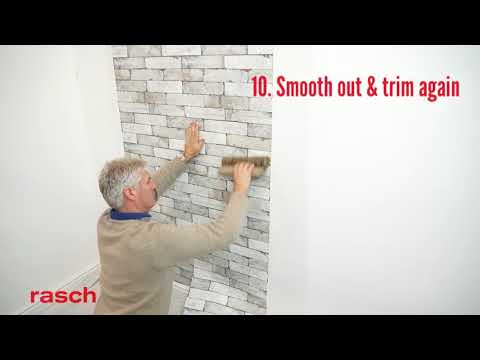 Rasch UK - How to hang "paste the wall" wallpaper