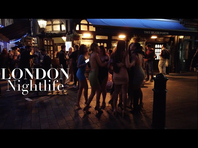 Saturday Night Walk | London Nightlife [4K HDR]