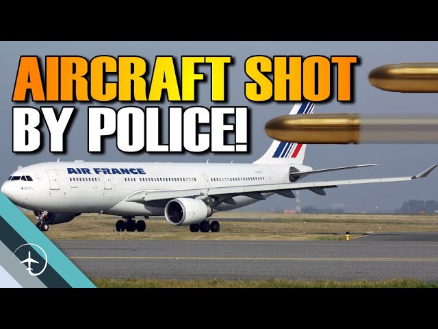Airbus A330 shot by Police!