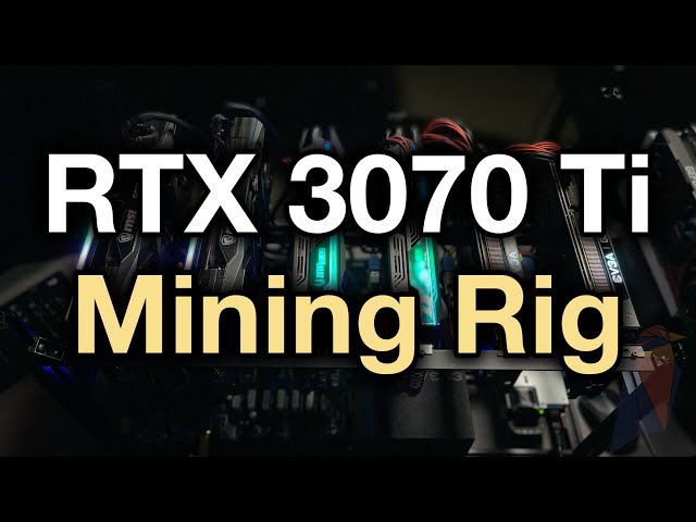 6 RTX 3070 Ti Mining Rig Build & Ravencoin Hashrates