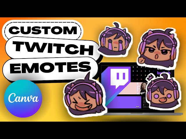 How to Create Your Own TWITCH EMOTES Easily Using Canva