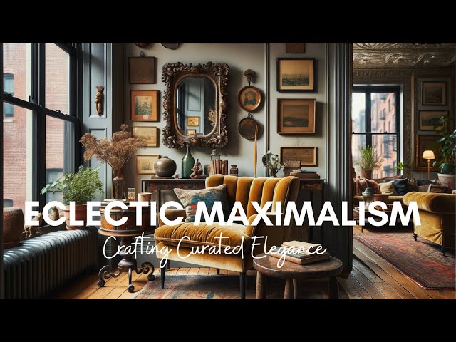 Eclectic Maximalism Interior Design Crafting Curated Elegance