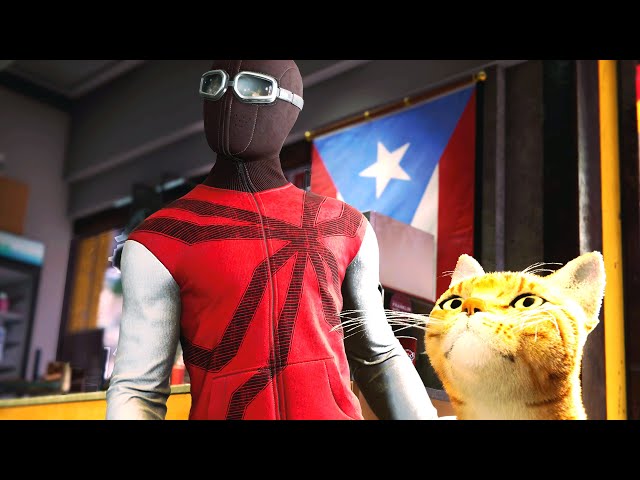 Spider-Man: Miles Morales (No Damage) - Side Mission - Looters!!! (PS5 4K 60FPS)