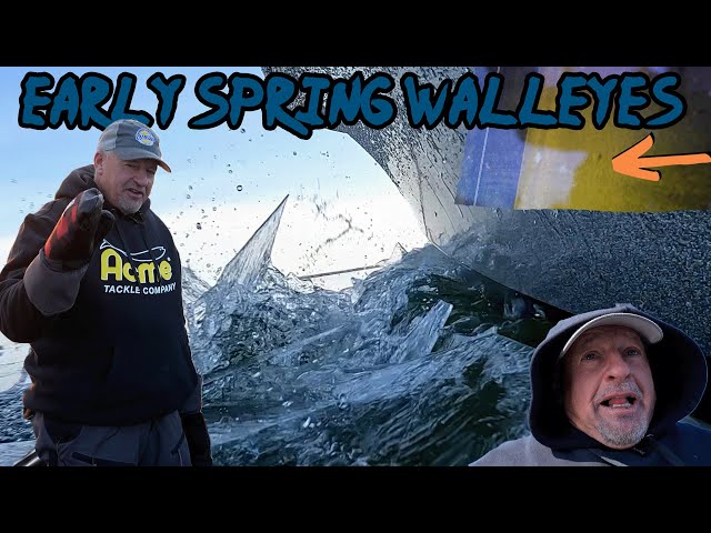 EFFECTIVE Walleye Fishing in EARLY Spring