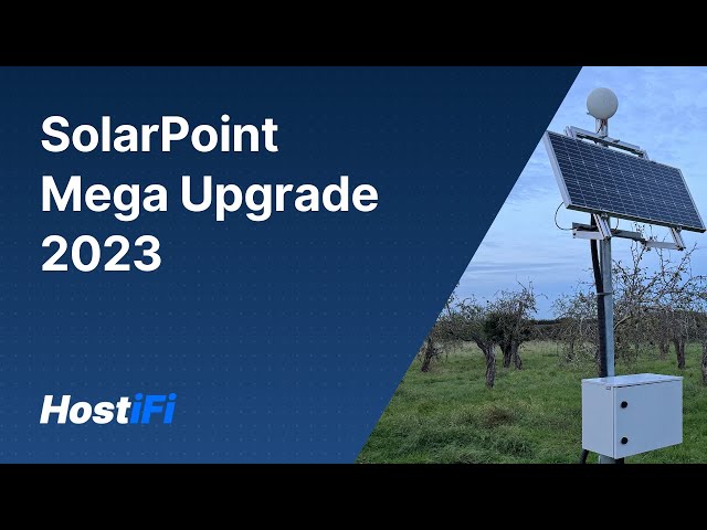 Ubiquiti SolarPoint Mega Upgrade 2023