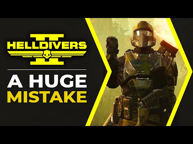 Helldivers 2 PSN Reversed - What a Huge Mistake