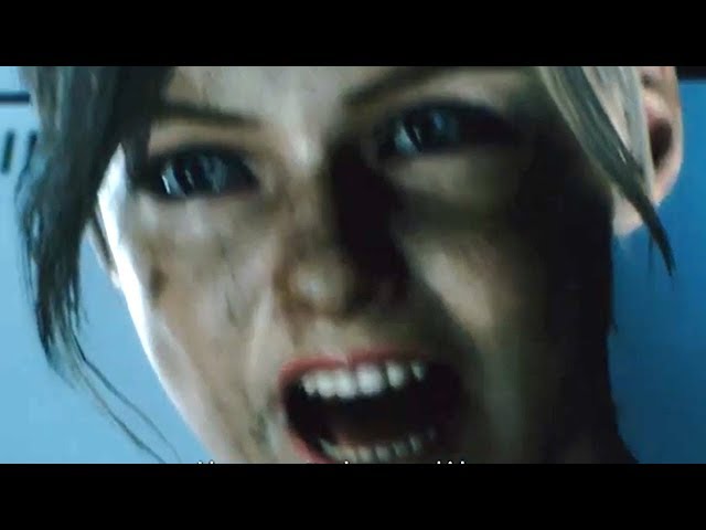 Resident Evil 2 - 1 Shot Demo SECRET Ending Cutscene