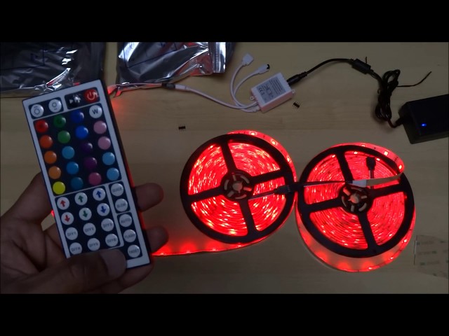 Relohas Waterproof LED Strip Light 10M Unboxing and Setup