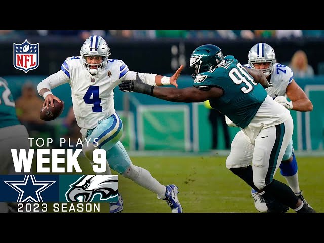 Dallas Cowboys Top Plays vs. Philadelphia Eagles | 2023 Regular Season Week 9
