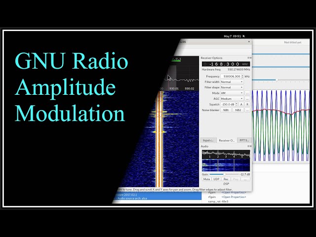 GNU Radio Amplitude Modulation