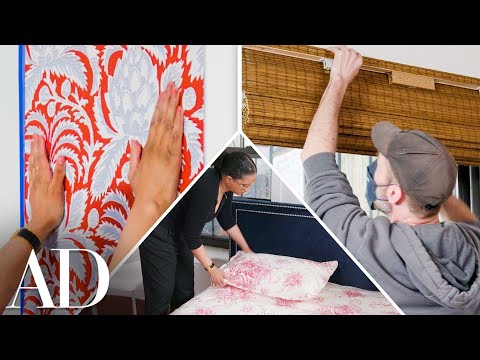 3 Hour DIY Bedroom Makeover By Pro Designer | Room Refresh | Architectural Digest
