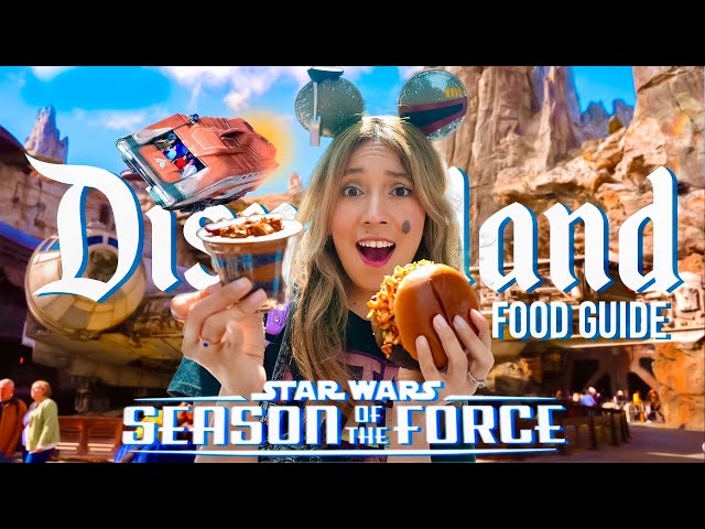 Disneyland Season Of The Force Foodie Guide 2024! | Star Tours NEW Additional Scenes!