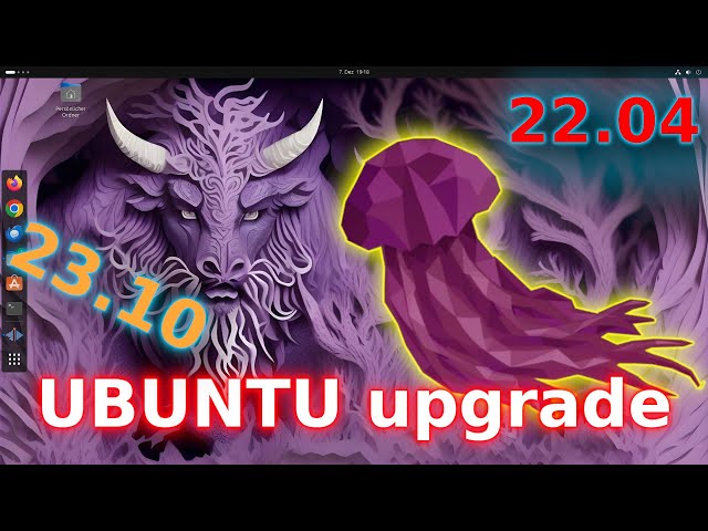 Ubuntu double Upgrade 22.04 zu 23.10