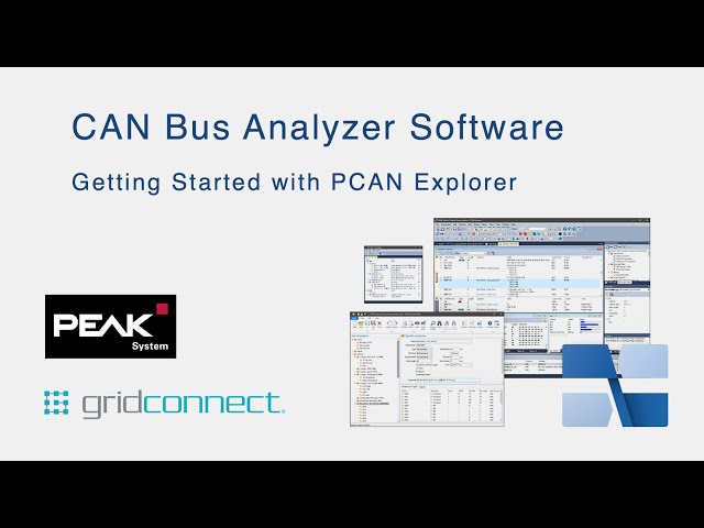 CAN Bus Analyzer Software - Getting Started with PCAN Explorer