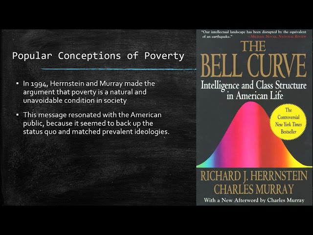 Sociology of Poverty Lecture 5.1: Cultural Impacts of Poverty