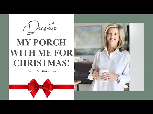Christmas Porch Decorating Ideas | Christmas Decorate With Me