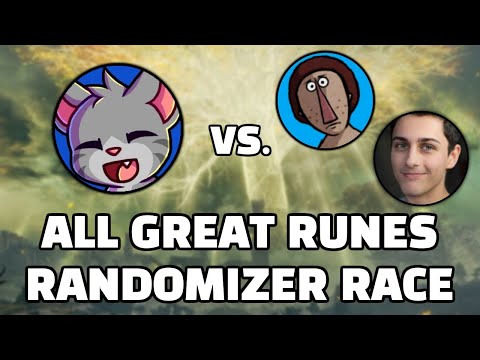 Elden Ring ALL GREAT RUNES Randomizer Race vs. star0chris & captain_domo