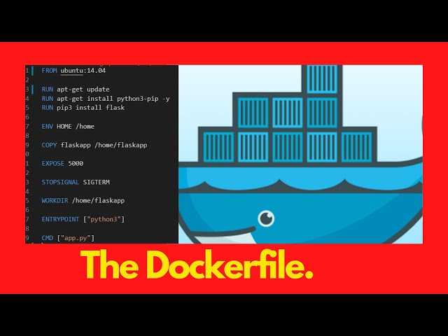 Docker Course: Creating your first Dockerfile.