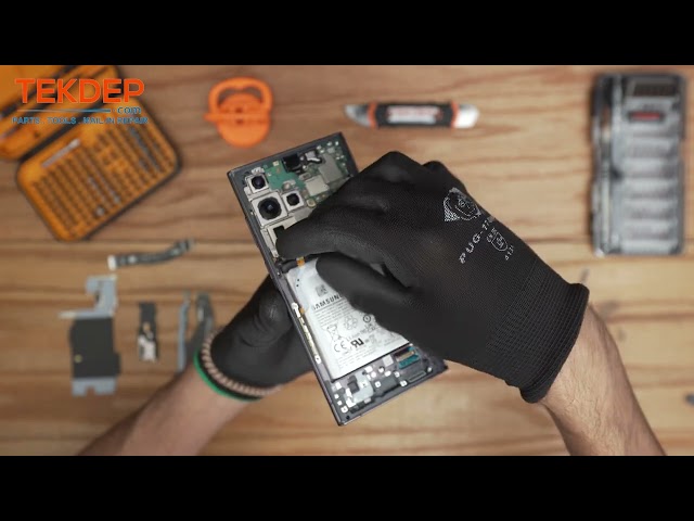 Samsung S22 Ultra-How to Replace Broken Display using Automatic Display / Back Cover Disassembler