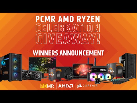 PCMR & AMD Ryzen ZENIVERSARY Winners Announcement!