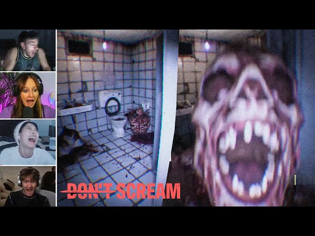 DON'T SCREAM, Top Twitch Jumpscares Compilation (Horror Games)
