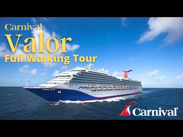 Carnival Valor Cruise Ship Full Tour & Review 2024 (Popular Carnival Cruise Ship)