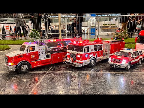 RC FIRE TRUCK San FRANCISCO, FIRE DEPARTMENT, Modellbau Wien 2022