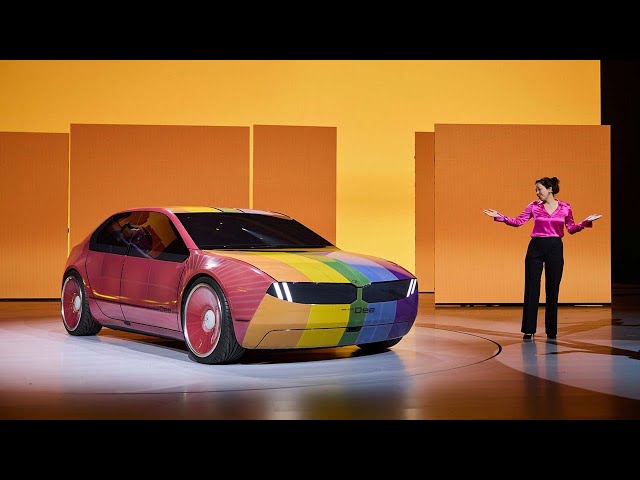 Sneak Peek: BMW i Vision Dee's Color Changing Capabilities Will Blow Your Mind!