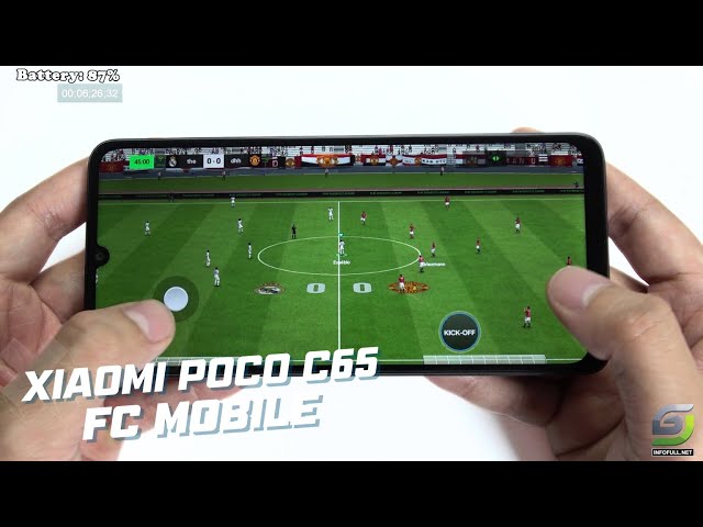 Poco C65  test game EA SPORTS FC MOBILE 24 | Helio G85