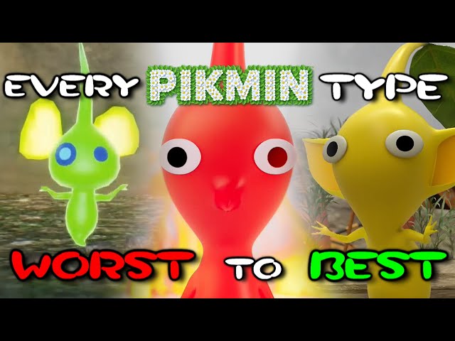 EVERY Pikmin Type Ranked from Worst to Best