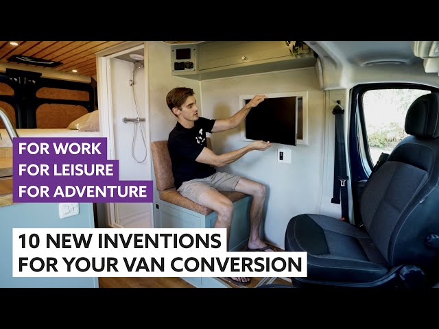 ⚡️ TOP CAMPER VAN TECH OF 2023 ⚡️ 10 Innovative New Ideas for your Van Conversion   🚐