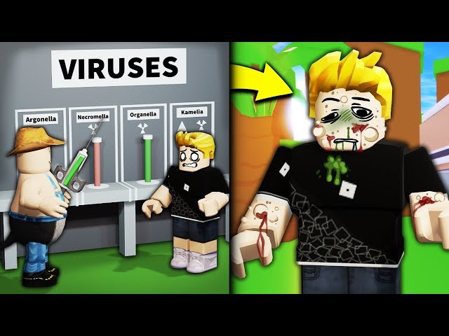 I used Roblox ADMIN to ADD RO-BIO VIRUSES IN GAME