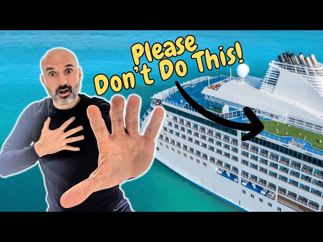 5 Annoying Things Cruise Passengers Do